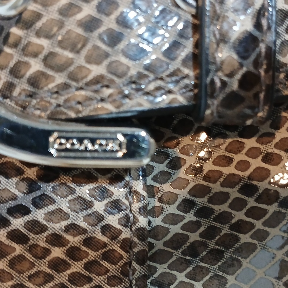 Coach Soho Snake Python Pattern Leather Crossbody… - image 2